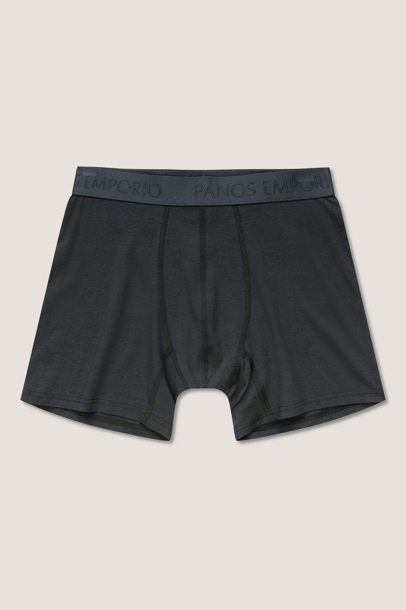 3pk Base Bamboo Boxer - Tamac/Asphalt/Forest