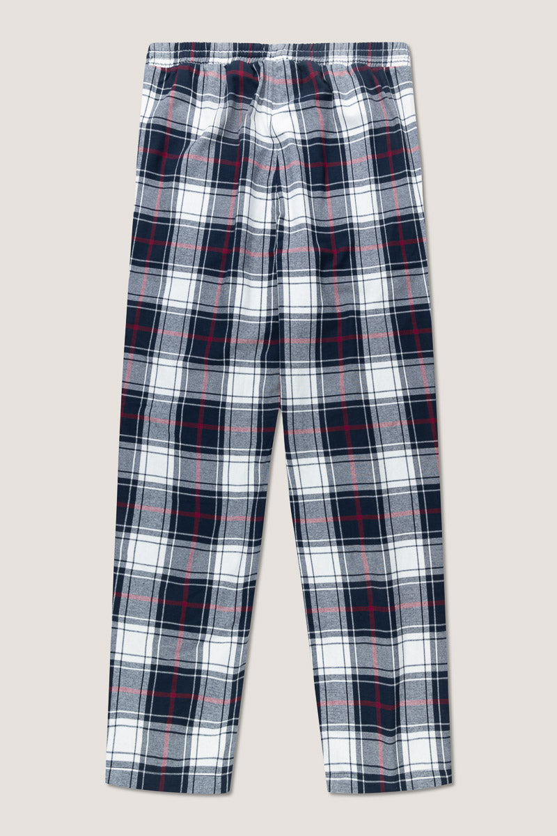 Pyjama trousers - Cream Plaid