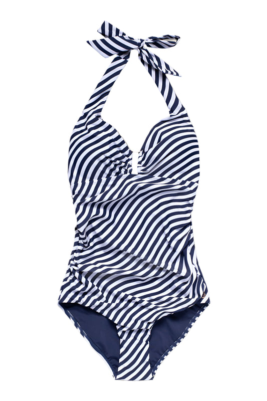 Wave Niovi swimsuit - Navy/White