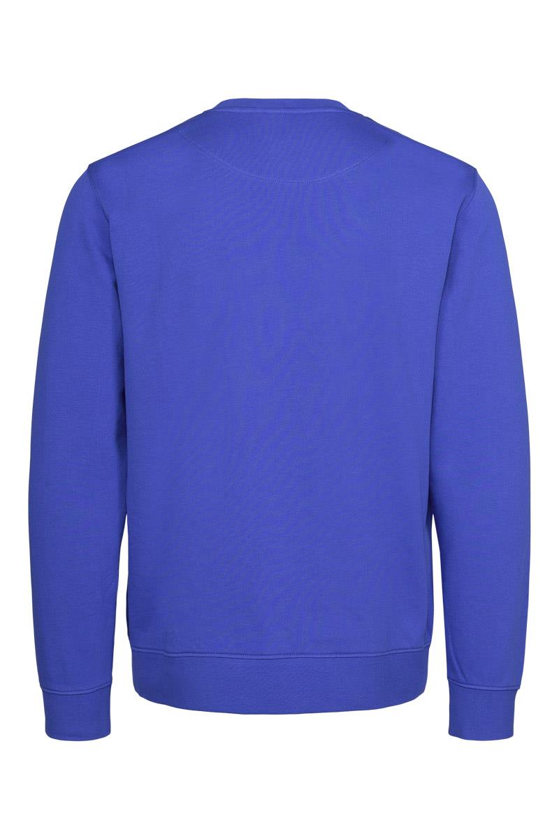 Organic Cotton Element Sweater, Dazzling Blue