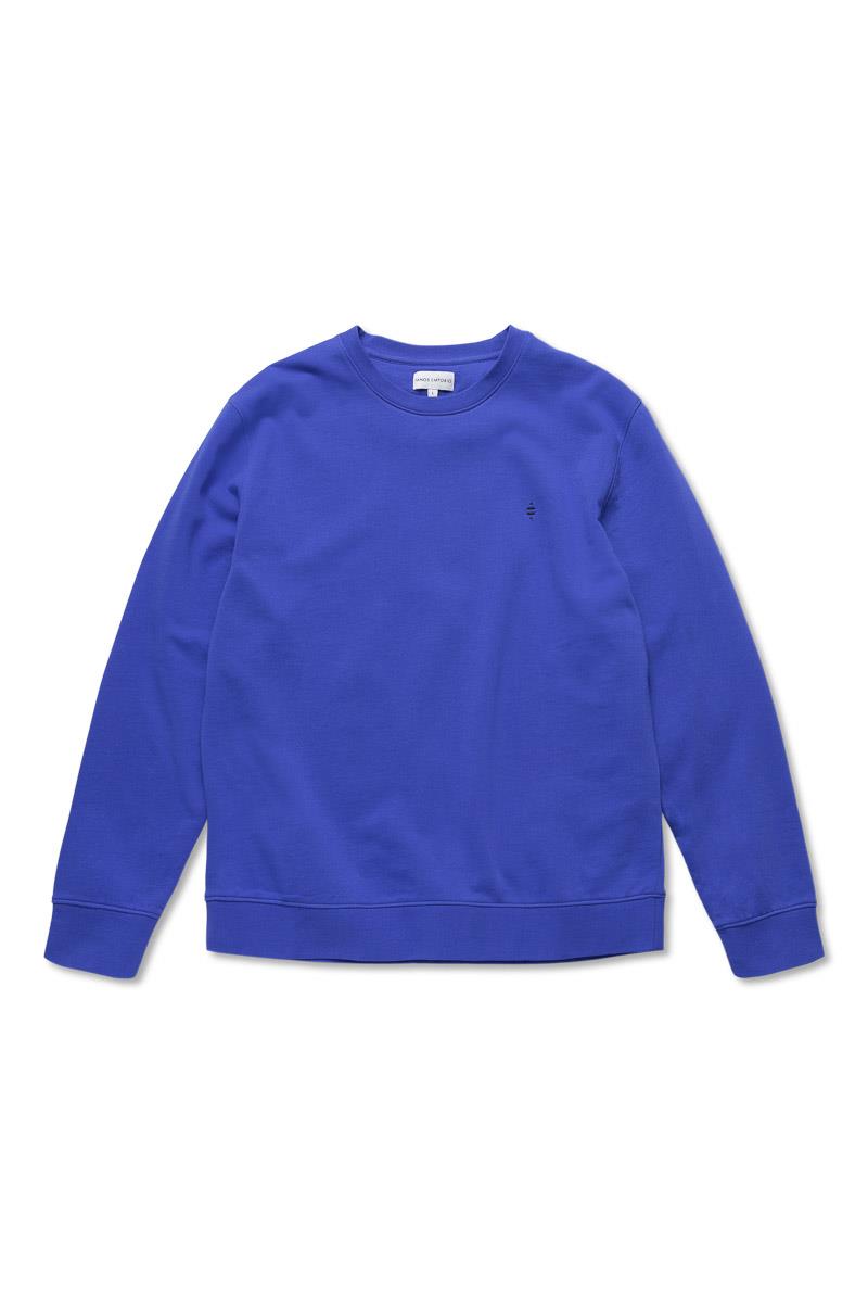 Organic Cotton Element Sweater, Dazzling Blue