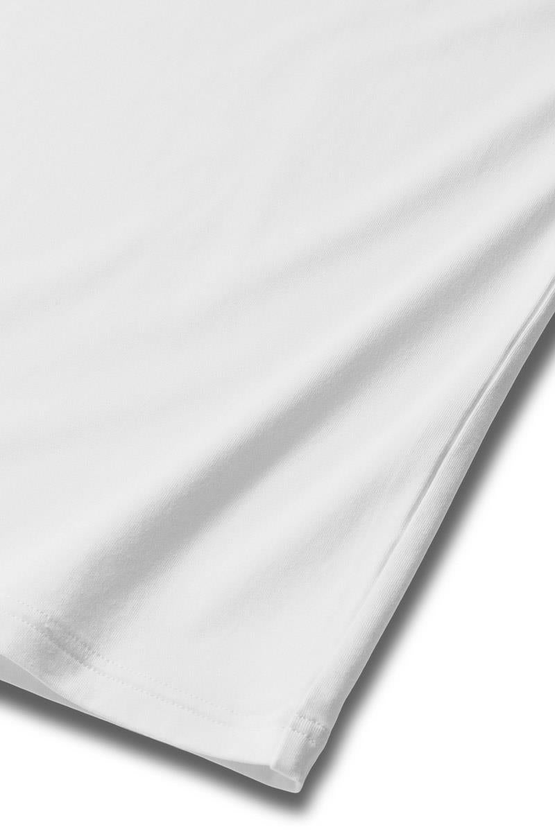 Panos Emporio Eco Bamboo and Organic Cotton Vest, White