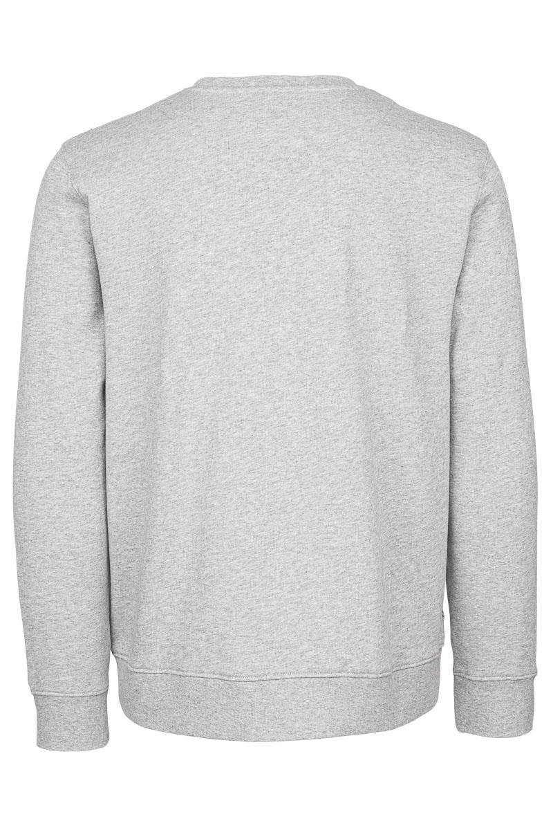 Panos Emporio Organic Cotton Element Sweater, Grey Melange