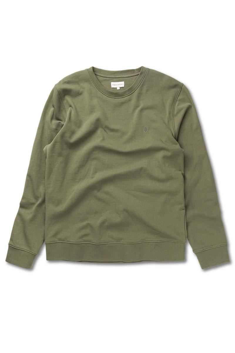 Panos Emporio Organic Cotton Element Sweater, Olive