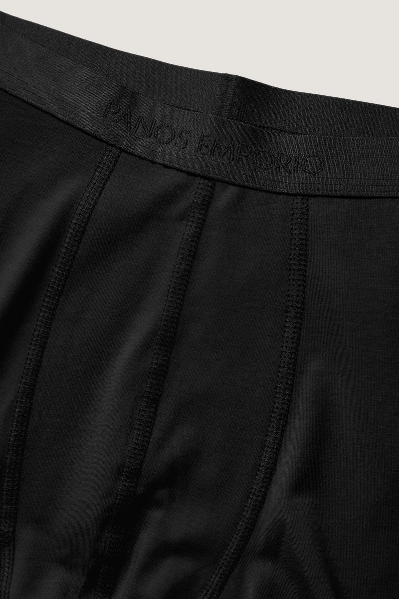 Men’s Lyocell Boxers – Black (2 Pack)
