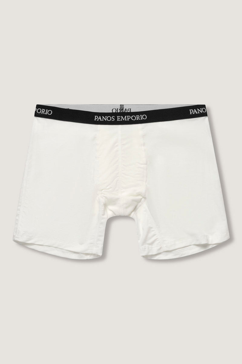 Men’s Lyocell Boxers – White (2 Pack)