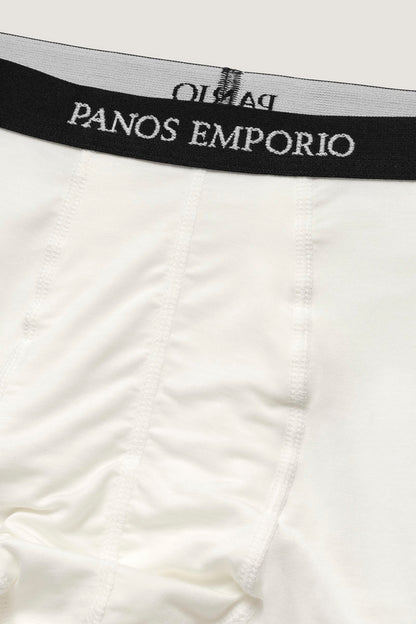 Men’s Lyocell Boxers – White (2 Pack)