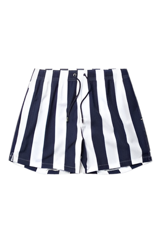 Classic Retro stripe - Navy/White