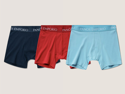 Bamboo and Cotton Blend Boxer Shorts 3 Pack
