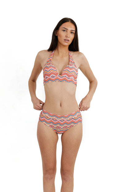 Panos Emporio  Recycled Anthea Multiway Bralette Top, Art Deco