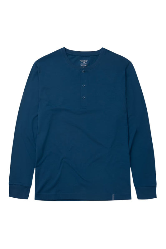 Panos Emporio Lounge Henley Cotton Bamboo Jumper