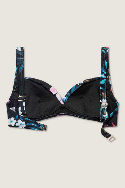 Medea Bikini Top – Night Jungle