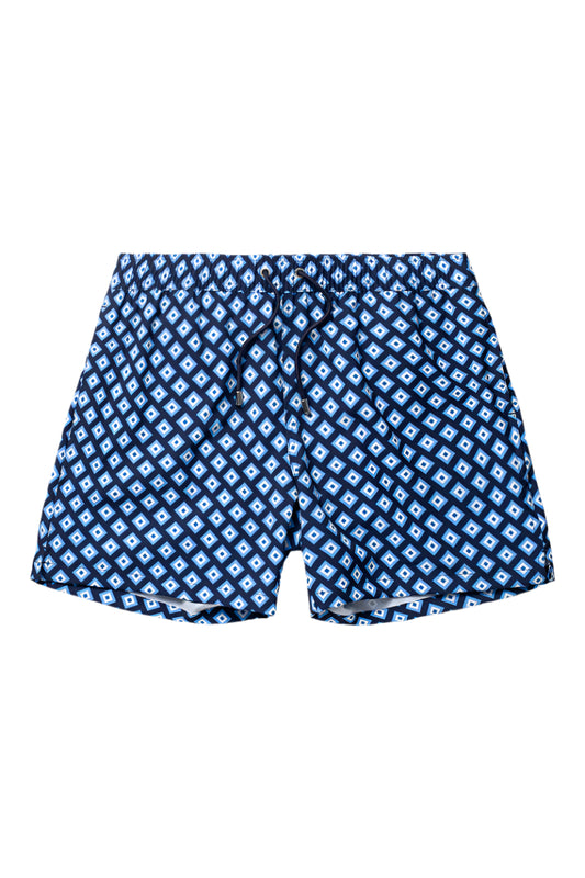 Classic Squares - Navy