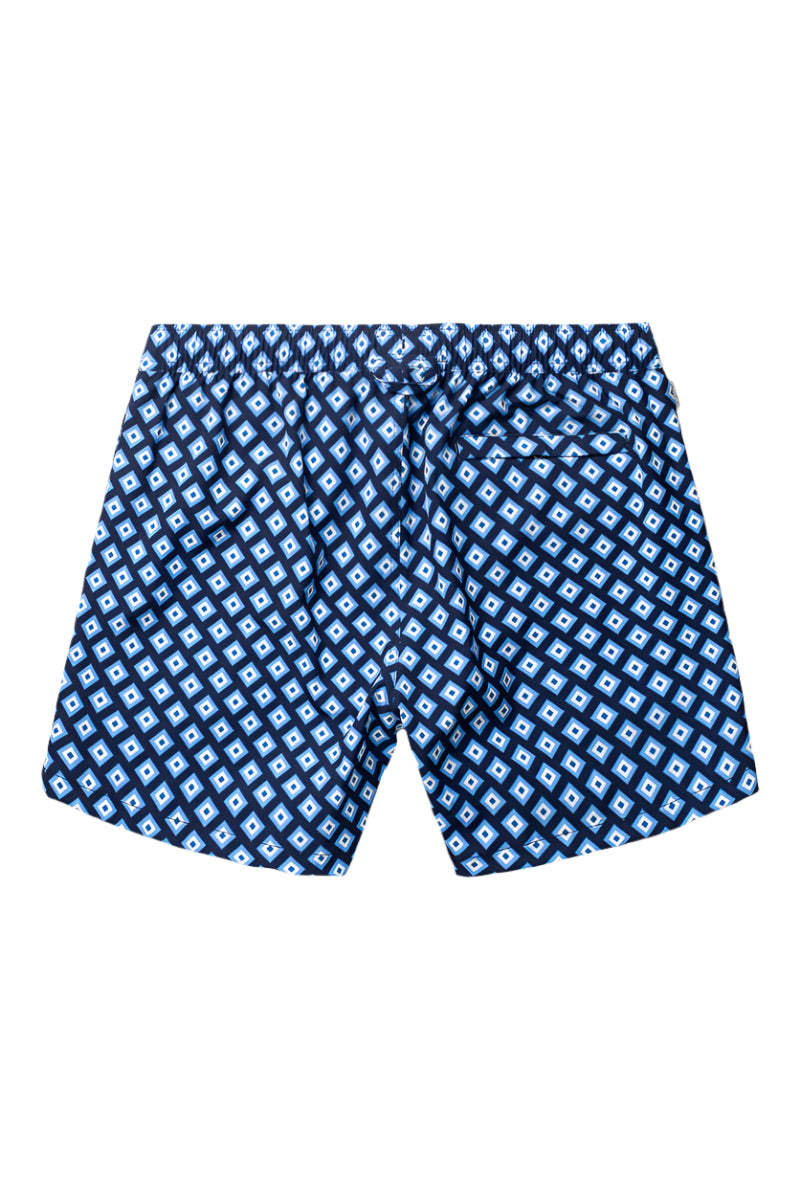 Classic Squares - Navy