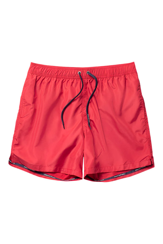 Luxe Swimshort solid - Lipstick red