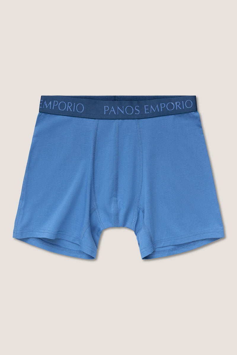 3pk Base Bamboo Boxer Set - Poseidon/High Tide/Blue Meander