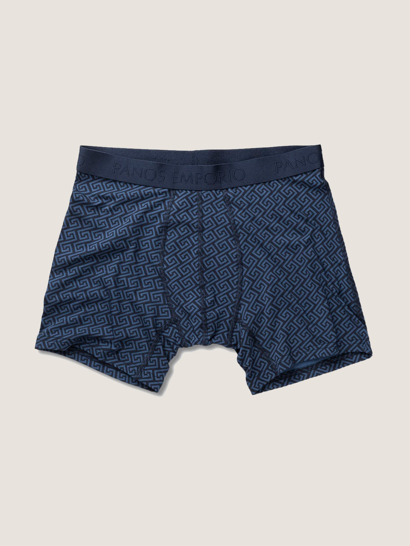 3pk Base Bamboo Boxer Set - Poseidon/High Tide/Blue Meander