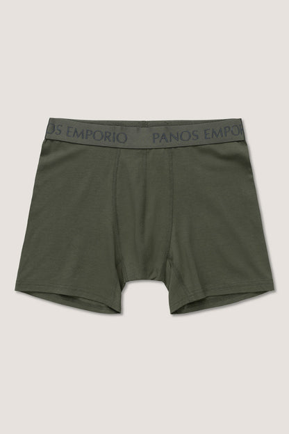 3pk Base Bamboo Boxer - Tamac/Asphalt/Forest