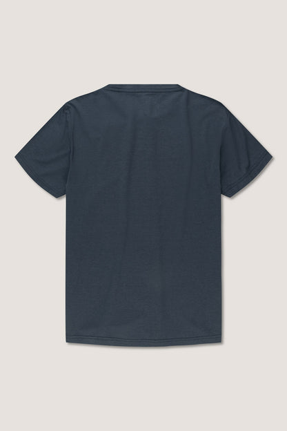 Bamboo/Cotton Crew T-Shirt - Asphalt