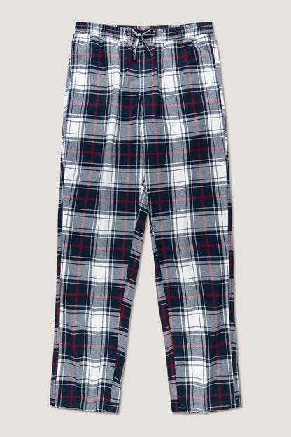 Pyjama trousers - Cream Plaid