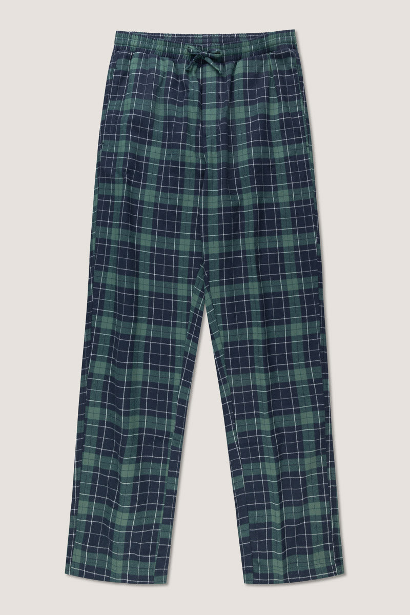 Pyjama trousers - Green Plaid