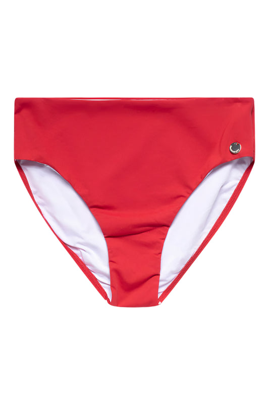 Dione solid bottom - Lipstick red