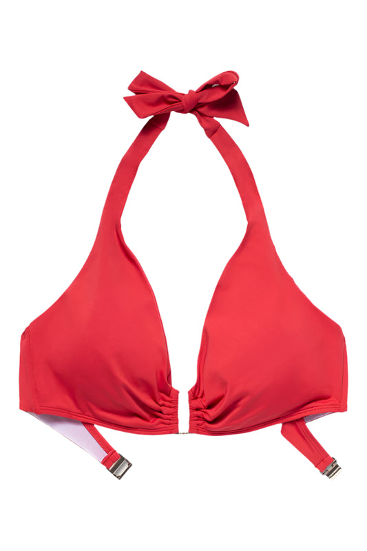 Maia Solid Top - Lipstick red