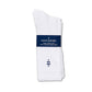 Organic Cotton Ribbed Crew Socks, 3 Pack