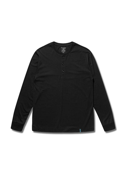 Panos Emporio Lounge Henley Cotton Bamboo Jumper