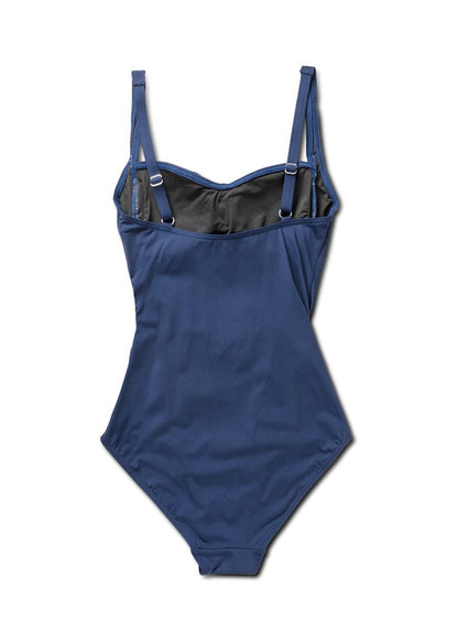 Panos Emporio  Shaping Potenza Swimsuit, Navy