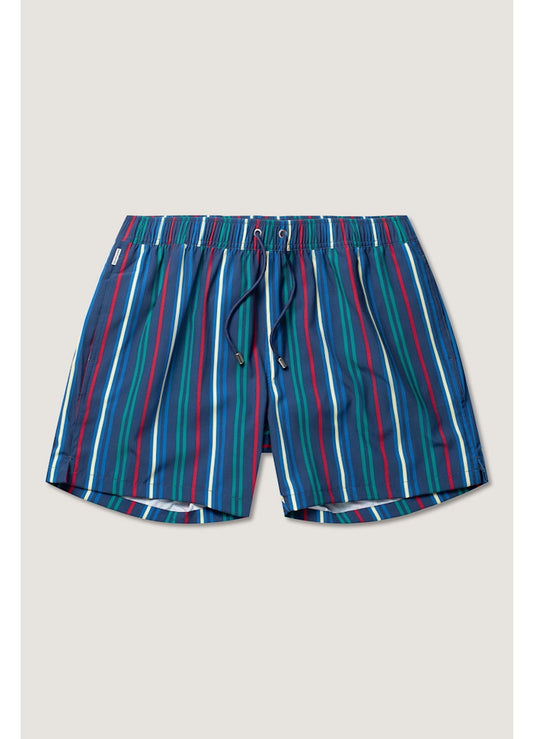 Classic pinstripe Swim Shorts - Poseidon