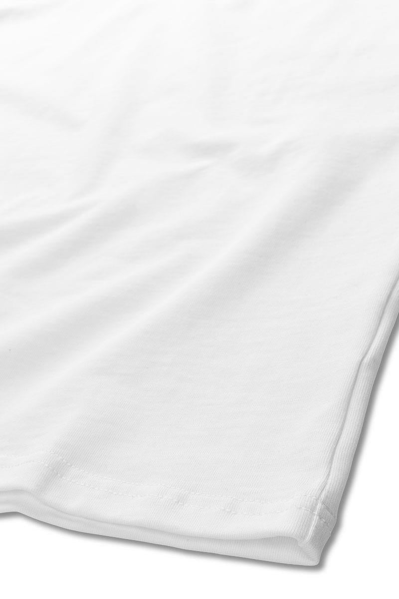 Panos Emporio  Organic Cotton Element T-Shirt, Love and Pride White