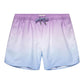 Classic Swimming Trunks, Blue/Lilac Dip Dye