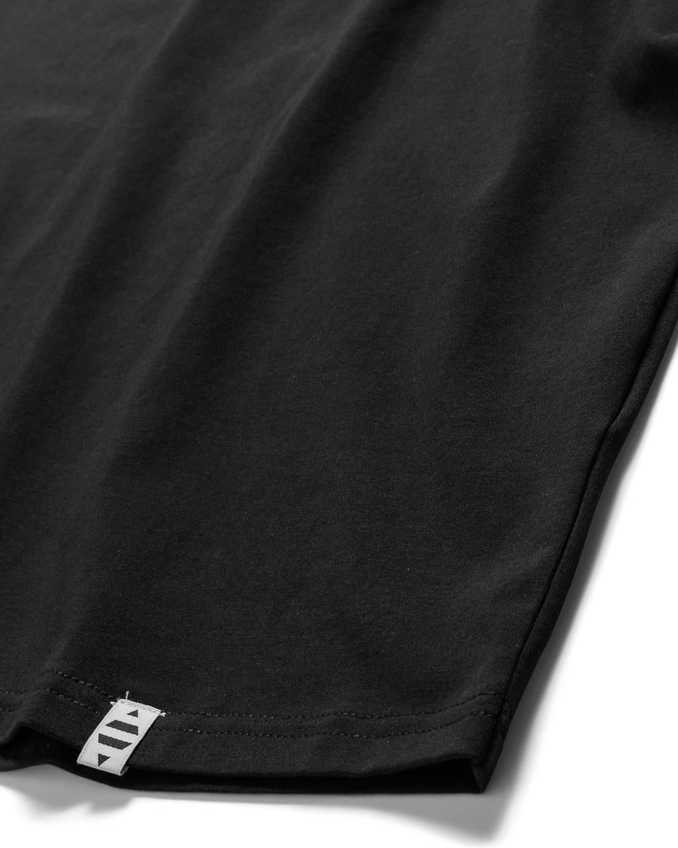 Panos Emporio  Organic Cotton T-Shirt, Black