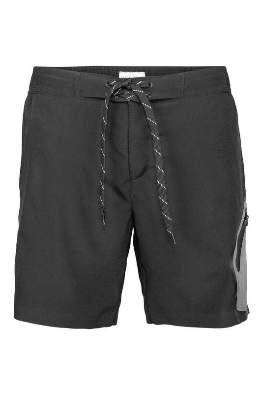 Tech Board Shorts, Black.