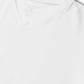 Eco Bamboo and Organic Cotton V Neck T-shirt Crew, White