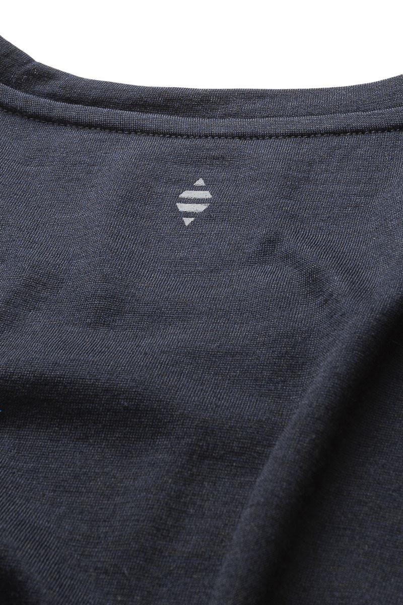 Eco Merino Wool T-Shirt, Navy