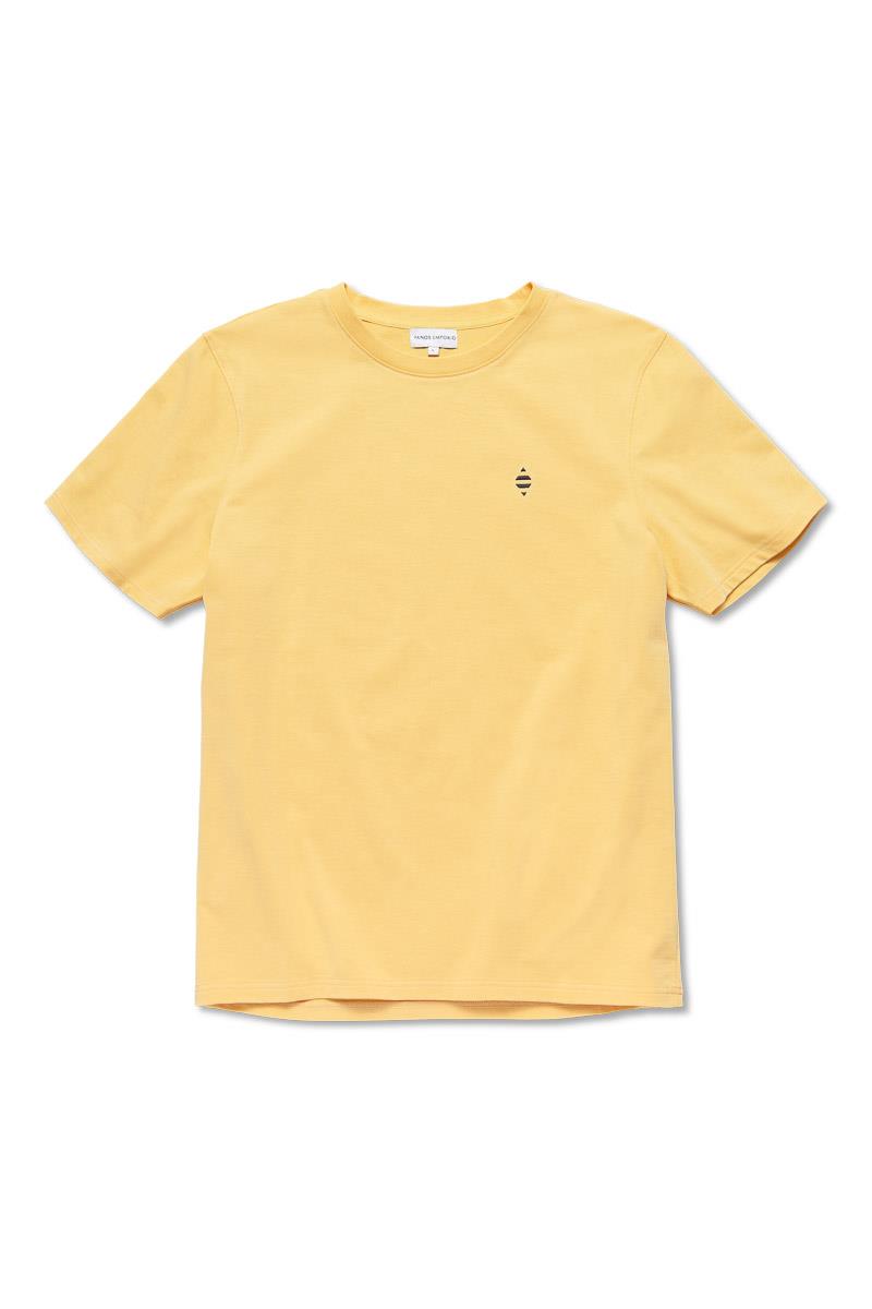 Panos Emporio  Organic Cotton Element T-Shirt, Colour:  Yellow