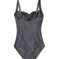 Shaping Potenza Swimsuit, Black Dot