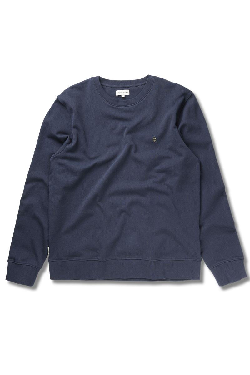 Organic Cotton Element Sweater, Navy