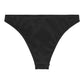 Thyme Iris Bikini Bottom, Black