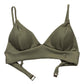 Thyme Theia Bralette Bikini Top, Green