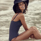 Mykonos Floppy Sun Hat, Black