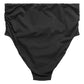 Recycled Chara Fold Over Bikini Brief, Black