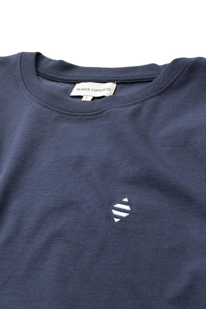 Panos Emporio  Organic Cotton Element T-Shirt, Navy