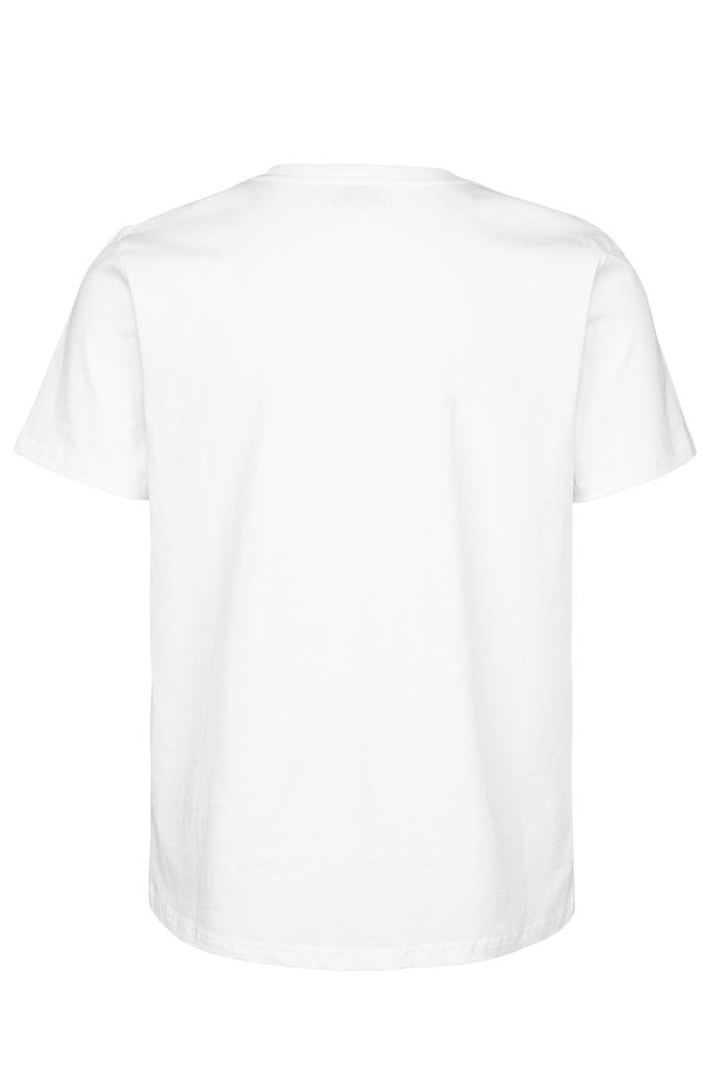 Panos Emporio  Organic Cotton Element T-Shirt, Love and Pride White