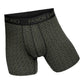 Panos Emporio Eco Base Bamboo and Organic Cotton Boxer 3 Pack, Grey Meander