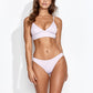 Thyme Iris Bikini Bottom, Soft Lilac