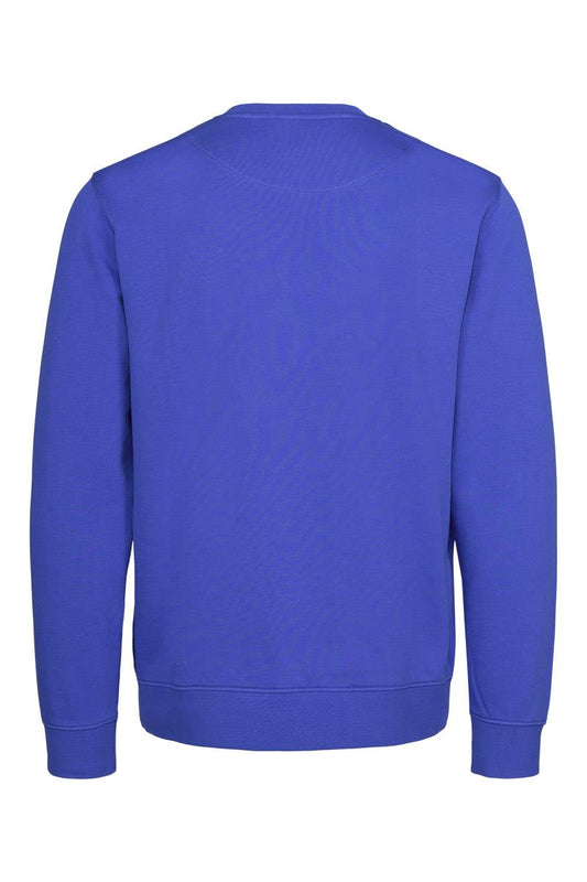 Organic Cotton Element Sweater, Dazzling Blue