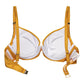 Lydia Push up Bikini Top, Amber
